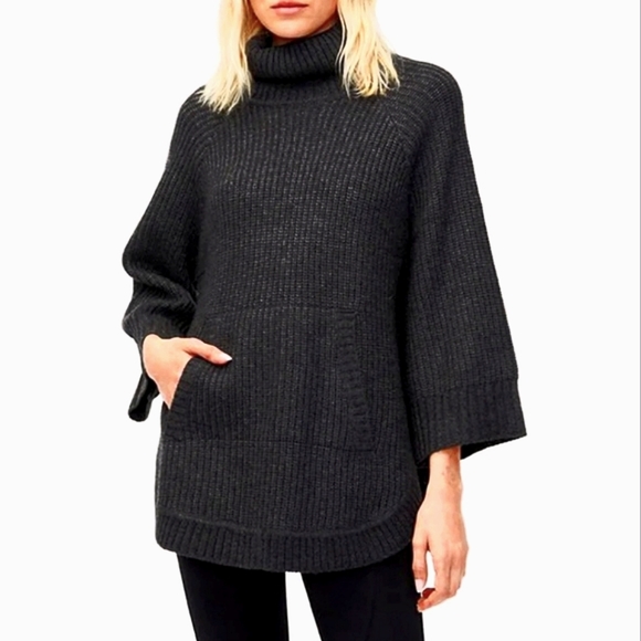 UGG Sweaters - NWOT UGG RAELYNN Semi Poncho Turtleneck Sweater